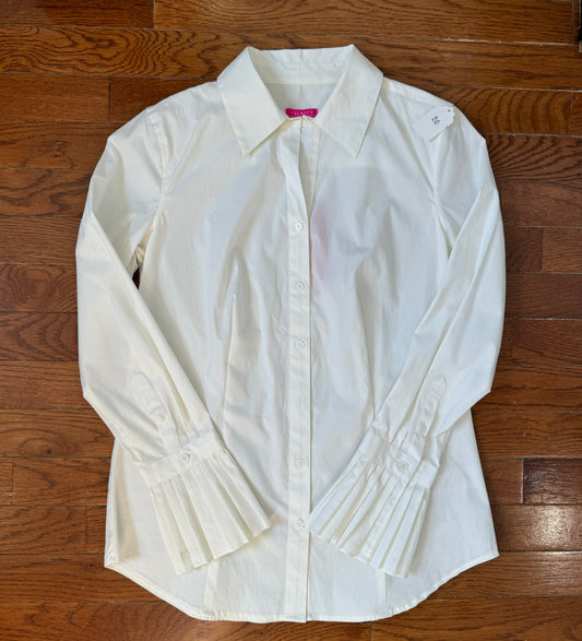 The Kylie Pleated Button Up